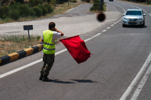 So etwas wie der Flagman in Amerika